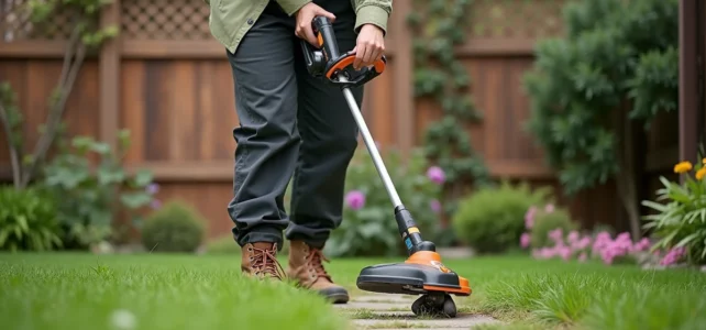 Guide pratique : comment utiliser un rotofil électrique pour un jardin impeccable
