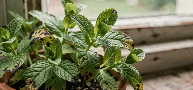 Que faire si la menthe noircit : astuces pour sauver vos feuilles sans tout arracher